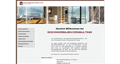 Desktop Screenshot of eco-immobilien.ch